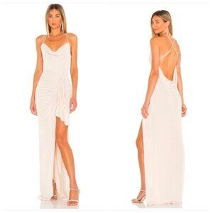 NWT Katie May X REVOLVE So Juicy Dress In Champagne Size M